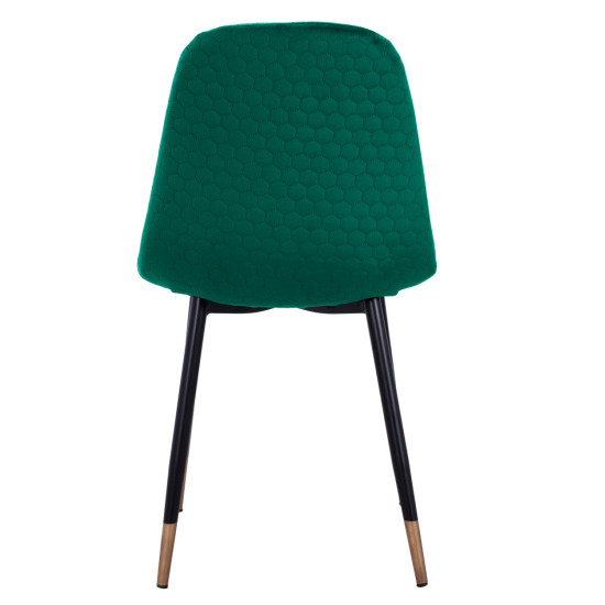 ΚΑΡΕΚΛΑ LUCILLE HM8552.03 ΑΠΟ ΒΕΛΟΥΔΟ ΚΥΠΑΡΙΣΣΙ ΜΕ ΜΕΤΑΛΛΙΚΟ ΣΚΕΛΕΤΟ 45X56X81Υ εκ. - 4τεμ **