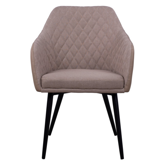 ΠΟΛΥΘΡΟΝΑΚΙ CHARLES HM8522.07 ΜΕ ΥΦΑΣΜΑ ΜΠΕΖ & PU ΜΠΕΖ 57x63x83Υ εκ. - 2τεμ ** ΠΟΛΥΘΡΟΝΑΚΙ CHARLES HM8522.07 ΜΕ ΥΦΑΣΜΑ ΜΠΕΖ & PU ΜΠΕΖ 57x63x83Υ εκ. - 2τεμ **