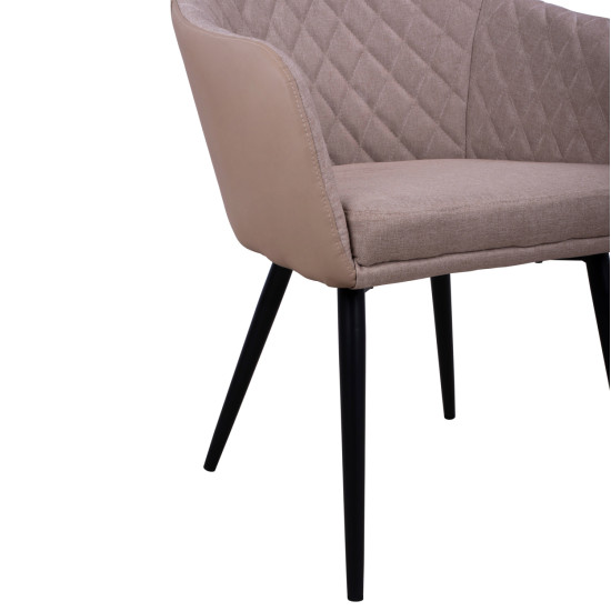 ΠΟΛΥΘΡΟΝΑΚΙ CHARLES HM8522.07 ΜΕ ΥΦΑΣΜΑ ΜΠΕΖ & PU ΜΠΕΖ 57x63x83Υ εκ. - 2τεμ ** ΠΟΛΥΘΡΟΝΑΚΙ CHARLES HM8522.07 ΜΕ ΥΦΑΣΜΑ ΜΠΕΖ & PU ΜΠΕΖ 57x63x83Υ εκ. - 2τεμ **