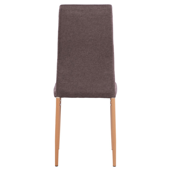 ΚΑΡΕΚΛΑ ΜΕΤΑΛΛΙΚΗ LADY HM0037.13 ΚΑΦΕ ΥΦΑΣΜΑ ΜΕΤΑΛΛΙΚΟ ΣΚΕΛΕΤΟ K/D 40x48x95 εκ. - 4τεμ **