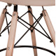 ΣΚΑΜΠΟ ΜΠΑΡ RENATA HM0173.45 ΚΑΠΟΥΤΣΙΝΟ 58x56x107Υ εκ. - 4τεμ **