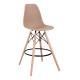 ΣΚΑΜΠΟ ΜΠΑΡ RENATA HM0173.45 ΚΑΠΟΥΤΣΙΝΟ 58x56x107Υ εκ. - 4τεμ **