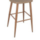 ΣΚΑΜΠΟ ΜΠΑΡ HM8459.25 VANESSA ΣΕ ΚΑΠΟΥΤΣΙΝΟ ΧΡΩΜΑ 43x49x107Υ εκ. - 2τεμ **