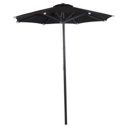 Ομπρελα επαγγελματικη alu φ2.20μ αλουμινιου στρ. μαυρη ακρυλικο πανι hm6028.03 ** Ομπρελα επαγγελματικη alu φ2.20μ αλουμινιου στρ. μαυρη ακρυλικο πανι hm6028.03 **