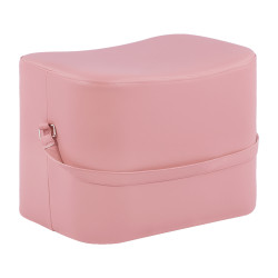 Σκαμπο beate με pu σε αποχρωση σαπιου μηλου hm8630.02 50x34x35υ εκ. **