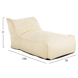 Πουφ bloom αδιαβροχο hm5111.11 μπεζ 106x70x61υ εκ. ** Πουφ bloom αδιαβροχο hm5111.11 μπεζ 106x70x61υ εκ. **