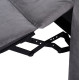 Πολυθρονα γκρι βελουδο relax με μηχανισμο hm0122.10 80x92x102υ εκ. **