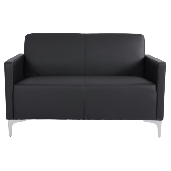 Καναπεσ 2θεσιοσ nellie hm3159.21 με μαυρο pu 113x71x71υ εκ. **