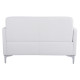 Καναπεσ 2θεσιοσ nellie hm3159.22 με λευκο pu 113x71x71υ εκ. **
