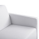 Καναπεσ 2θεσιοσ nellie hm3159.22 με λευκο pu 113x71x71υ εκ. **