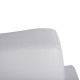 Καναπεσ 2θεσιοσ nellie hm3159.22 με λευκο pu 113x71x71υ εκ. **