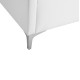Καναπεσ 3θεσιοσ nellie hm3159.32 με λευκο pu 163x71x71υ εκ. **