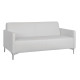 Καναπεσ 3θεσιοσ nellie hm3159.32 με λευκο pu 163x71x71υ εκ. **