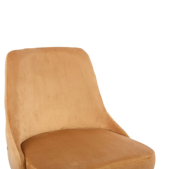 ΣΚΑΜΠΟ ΜΠΑΡ SERENITY HM8519.09 ΒΕΛΟΥΔΟ ΧΡΥΣΟ ΜΕ ΜΕΤΑΛΛΙΚΟ ΣΚΕΛΕΤΟ 51Χ58Χ110Υ εκ. - 2τεμ **