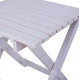 Σκαμπω-τραπεζακι βοηθ/κο λευκο 402 koli πτυσ/νο hm288.03 40x40x44 εκ **