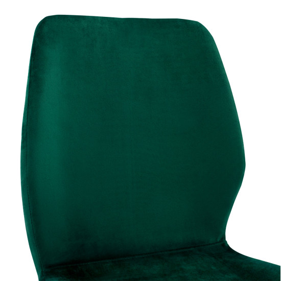 ΚΑΡΕΚΛΑ KLAY ΜΕ ΚΥΠΑΡΙΣΣΙ ΒΕΛΟΥΔΟ & ΜΑΥΡΟ ΜΕΤΑΛΛΙΚΟ ΣΚΕΛΕΤΟ HM8730.03 49X62,5X87 εκ. - 2τεμ **