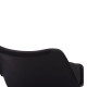 ΣΚΑΜΠΟ ΜΠΑΡ VEGAS HM8000.12 ΣΕ ΜΑΥΡΟ 48x58x105Υ εκ. - 4τεμ **