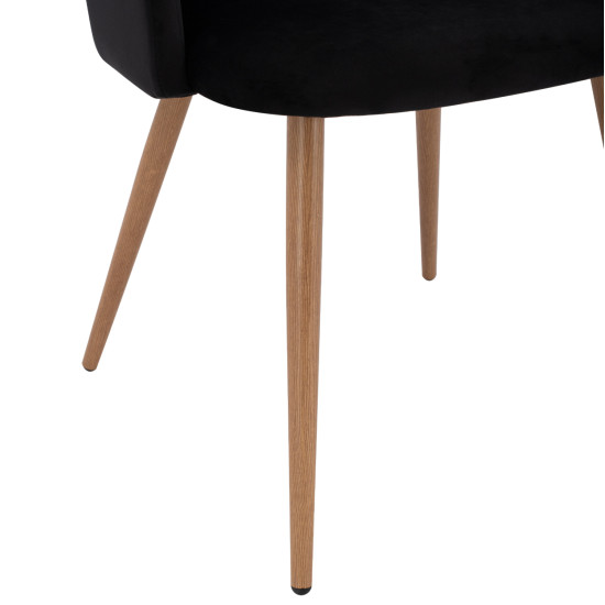 ΠΟΛΥΘΡΟΝΑΚΙ LEAH HM8543.04 ΜΕ ΒΕΛΟΥΔΟ ΜΑΥΡΟ ΚΑΙ ΜΕΤΑΛΛΙΚΑ ΠΟΔΙΑ 53x57x81 εκ. - 2τεμ ** ΠΟΛΥΘΡΟΝΑΚΙ LEAH HM8543.04 ΜΕ ΒΕΛΟΥΔΟ ΜΑΥΡΟ ΚΑΙ ΜΕΤΑΛΛΙΚΑ ΠΟΔΙΑ 53x57x81 εκ. - 2τεμ **