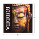 Πινακασ καμβασ buddha hm7156.01 80x80x2.5 εκ. **