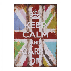 Πινακασ καμβασ keep calm hm7154.03 60x90x2.5 εκ. **