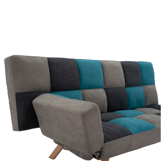 Καναπεσ κρεβατι multicolor 3θεσιοσ hm3167.11 182χ80χ88υ εκ. **