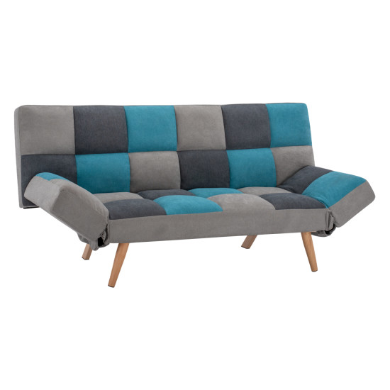 Καναπεσ κρεβατι multicolor 3θεσιοσ hm3167.11 182χ80χ88υ εκ. **