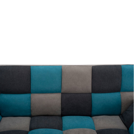 Καναπεσ κρεβατι multicolor 3θεσιοσ hm3167.11 182χ80χ88υ εκ. **