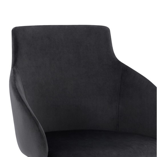 ΠΟΛΥΘΡΟΝΑΚΙ IVY ΒΕΛΟΥΔΟ ΜΑΥΡΟ ΚΑΙ ΜΕΤΑΛΛΙΚΑ ΠΟΔΙΑ HM8546.04 53x55x79 εκ. - 2τεμ ** ΠΟΛΥΘΡΟΝΑΚΙ IVY ΒΕΛΟΥΔΟ ΜΑΥΡΟ ΚΑΙ ΜΕΤΑΛΛΙΚΑ ΠΟΔΙΑ HM8546.04 53x55x79 εκ. - 2τεμ **