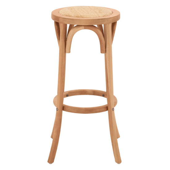 Σκαμπο ξυλινο faye απο οξια φυσικο με ψαθα φ36χ70 hm8751.01 36x36x72 εκ. ** Σκαμπο ξυλινο faye απο οξια φυσικο με ψαθα φ36χ70 hm8751.01 36x36x72 εκ. **