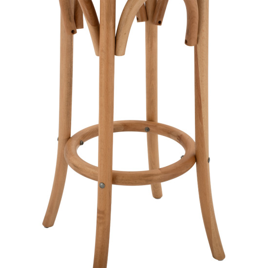 Σκαμπο ξυλινο faye απο οξια φυσικο με ψαθα φ36χ70 hm8751.01 36x36x72 εκ. ** Σκαμπο ξυλινο faye απο οξια φυσικο με ψαθα φ36χ70 hm8751.01 36x36x72 εκ. **