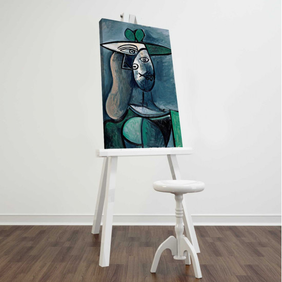 Πινακασ τυπου woman with green hat hm7193.01 45x70x3 εκ. **