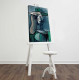 Πινακασ τυπου woman with green hat hm7193.01 45x70x3 εκ. **