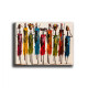 Πινακασ καμβασ colorful african art hm7197.02 100x3x70 εκ. **