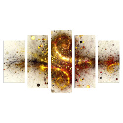 Πενταπτυχοσ πινακασ mdf explosion hm7206.07 100x60x0,3 εκ. **