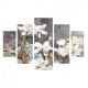 Πενταπτυχοσ πινακασ mdf magnolia kobus hm7207.01 82x56x0,3 εκ. **