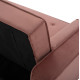 Καναπεσ κρεβατι salvador hm3150.12 βελουδο σαπιο μηλο  223x90x80y εκ. **