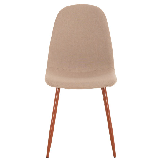 ΚΑΡΕΚΛΑ LEONARDO HM00100.07 ΥΦΑΣΜΑ ΜΠΕΖ ΚΑΙ ΚΑΦΕ ΜΕΤΑΛΛΙΚΑ ΠΟΔΙΑ 45x48x89.5Υεκ. - 4τεμ ** ΚΑΡΕΚΛΑ LEONARDO HM00100.07 ΥΦΑΣΜΑ ΜΠΕΖ ΚΑΙ ΚΑΦΕ ΜΕΤΑΛΛΙΚΑ ΠΟΔΙΑ 45x48x89.5Υεκ. - 4τεμ **