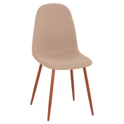 ΚΑΡΕΚΛΑ LEONARDO HM00100.07 ΥΦΑΣΜΑ ΜΠΕΖ ΚΑΙ ΚΑΦΕ ΜΕΤΑΛΛΙΚΑ ΠΟΔΙΑ 45x48x89.5Υεκ. - 4τεμ ** ΚΑΡΕΚΛΑ LEONARDO HM00100.07 ΥΦΑΣΜΑ ΜΠΕΖ ΚΑΙ ΚΑΦΕ ΜΕΤΑΛΛΙΚΑ ΠΟΔΙΑ 45x48x89.5Υεκ. - 4τεμ **