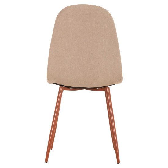 ΚΑΡΕΚΛΑ LEONARDO HM00100.07 ΥΦΑΣΜΑ ΜΠΕΖ ΚΑΙ ΚΑΦΕ ΜΕΤΑΛΛΙΚΑ ΠΟΔΙΑ 45x48x89.5Υεκ. - 4τεμ ** ΚΑΡΕΚΛΑ LEONARDO HM00100.07 ΥΦΑΣΜΑ ΜΠΕΖ ΚΑΙ ΚΑΦΕ ΜΕΤΑΛΛΙΚΑ ΠΟΔΙΑ 45x48x89.5Υεκ. - 4τεμ **