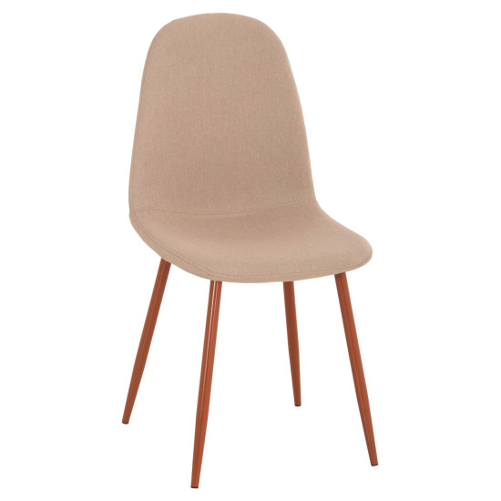 ΚΑΡΕΚΛΑ LEONARDO HM00100.07 ΥΦΑΣΜΑ ΜΠΕΖ ΚΑΙ ΚΑΦΕ ΜΕΤΑΛΛΙΚΑ ΠΟΔΙΑ 45x48x89.5Υεκ. - 4τεμ ** ΚΑΡΕΚΛΑ LEONARDO HM00100.07 ΥΦΑΣΜΑ ΜΠΕΖ ΚΑΙ ΚΑΦΕ ΜΕΤΑΛΛΙΚΑ ΠΟΔΙΑ 45x48x89.5Υεκ. - 4τεμ **