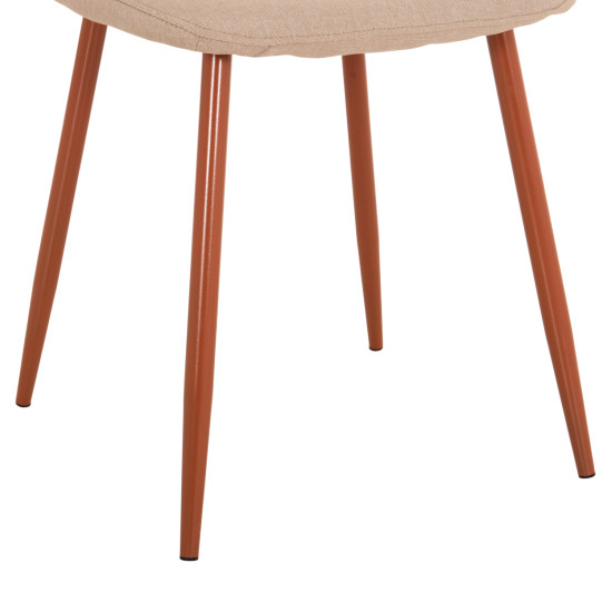 ΚΑΡΕΚΛΑ LEONARDO HM00100.07 ΥΦΑΣΜΑ ΜΠΕΖ ΚΑΙ ΚΑΦΕ ΜΕΤΑΛΛΙΚΑ ΠΟΔΙΑ 45x48x89.5Υεκ. - 4τεμ ** ΚΑΡΕΚΛΑ LEONARDO HM00100.07 ΥΦΑΣΜΑ ΜΠΕΖ ΚΑΙ ΚΑΦΕ ΜΕΤΑΛΛΙΚΑ ΠΟΔΙΑ 45x48x89.5Υεκ. - 4τεμ **