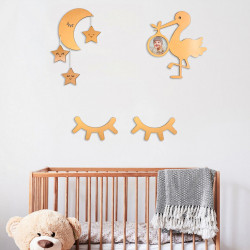 Σετ παιδικα διακοσμητικα τοιχου harsha ξυλο ημ9207 50χ35 εκ. ** Σετ παιδικα διακοσμητικα τοιχου harsha ξυλο ημ9207 50χ35 εκ. **