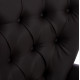 Πολυθρονα μπερζερα τ. chesterfield σε χρωμα καφε hm9217.03 87x88x100 εκ. **