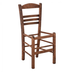 Καρεκλα επιλοχια καρυδι εμποτισμοσ σκελετοσ hm5575.01 40x40x88 εκ. **