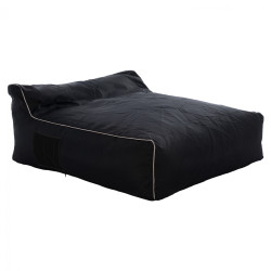 Πουφ yamin δυο ατομων με textilene 600gr/m2 2x1 μαυρο και λευκο ρελι hm5773.12 140x140x40-60υ εκ. ** Πουφ yamin δυο ατομων με textilene 600gr/m2 2x1 μαυρο και λευκο ρελι hm5773.12 140x140x40-60υ εκ. **