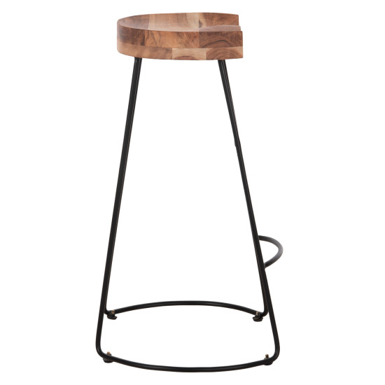 Σκαμπο bar eleanor hm8363.11 μασιφ ξυλο ακακιασ-μεταλλο 50x43x78υεκ. ** Σκαμπο bar eleanor hm8363.11 μασιφ ξυλο ακακιασ-μεταλλο 50x43x78υεκ. **