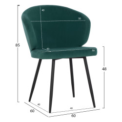 ΠΟΛΥΘΡΟΝΑΚΙ JIYA ΜΕ ΚΥΠΑΡΙΣΣΙ ΒΕΛΟΥΔΟ & ΜΑΥΡΟ ΜΕΤΑΛΛΙΚΟ ΣΚΕΛΕΤΟ HM8728.03 60x60x85 - 2τεμ ** ΠΟΛΥΘΡΟΝΑΚΙ JIYA ΜΕ ΚΥΠΑΡΙΣΣΙ ΒΕΛΟΥΔΟ & ΜΑΥΡΟ ΜΕΤΑΛΛΙΚΟ ΣΚΕΛΕΤΟ HM8728.03 60x60x85 - 2τεμ **