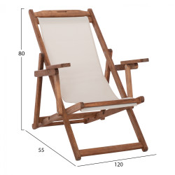 Σεζλονγκ λημνοσ με μπρατσα εμπ/σμοσ καρυδι με pvc 2χ1 εκρου hm11433.01 62,5x97x105εκ. ** Σεζλονγκ λημνοσ με μπρατσα εμπ/σμοσ καρυδι με pvc 2χ1 εκρου hm11433.01 62,5x97x105εκ. **