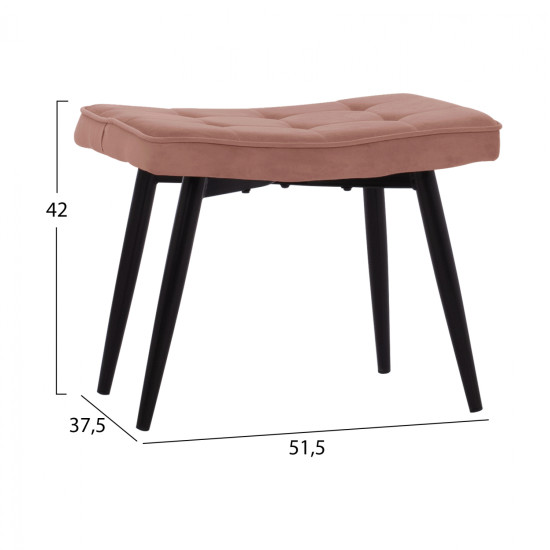 Πολυθρονα μπερζερα crawley με υποποδιο hm8918.02 σαπιο μηλο βελουδο 70x57x103 εκ. ** Πολυθρονα μπερζερα crawley με υποποδιο hm8918.02 σαπιο μηλο βελουδο 70x57x103 εκ. **