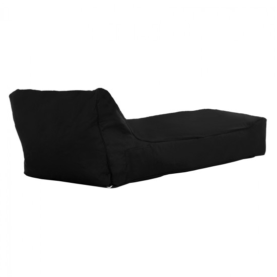 Πουφ tanea hm5807.04 μαυρο με uv protection 190x80x60υ εκ. **